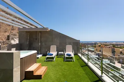 Un balcón o terraza de Cordial Mogán Solaz