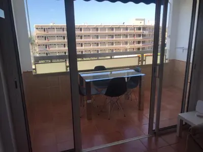 Un balcón o terraza de 5 min walk from Yumbo 310