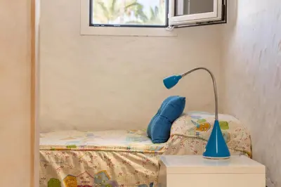 Cama o camas de una habitación en Ca Martina Sonora Golf