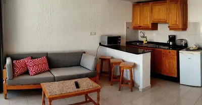Una cocina o zona de cocina en Apartamentos Calma
