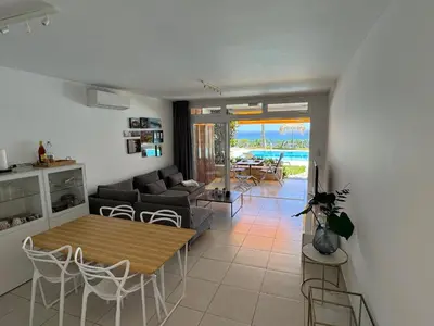 Zona de estar de Apartment Sea View Playa del Ingles