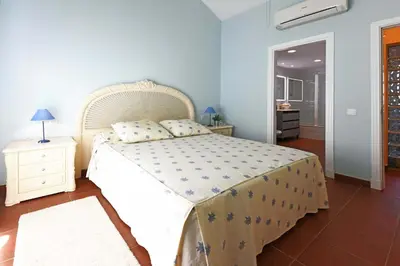 Cama o camas de una habitación en Puerto Marina 18