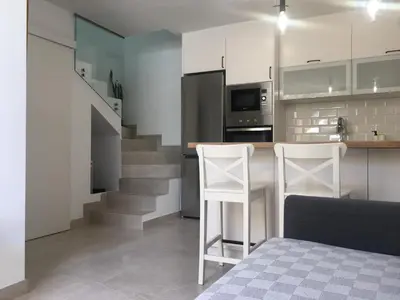 Una cocina o zona de cocina en Sonneland , Sonemar
