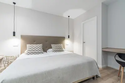 Cama o camas de una habitación en Smartr Las Palmas