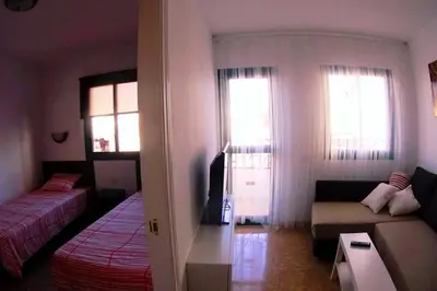 Cama o camas de una habitación en Céntrico apartamento 201 by CASAS COCODRILO