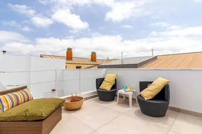 Zona de estar de Sun Suite Canteras I