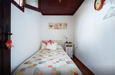 Cama o camas de una habitación en La Cuadra