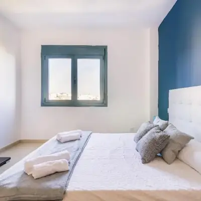 Blue & White House