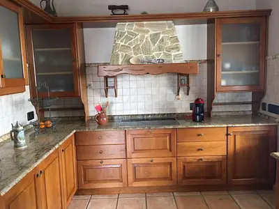 Una cocina o zona de cocina en Chalet Canarias