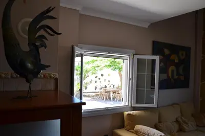 Zona de estar de Chalet Canarias