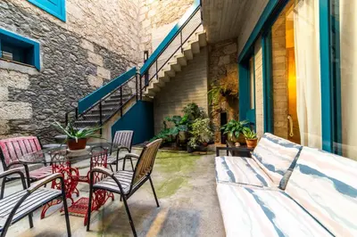 Un balcón o terraza de Eco-Studio Vegueta