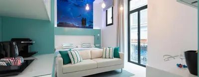 Zona de estar de HD Acuario Lifestyle