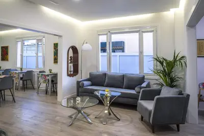 Zona de estar de La Palmera Hotel Boutique