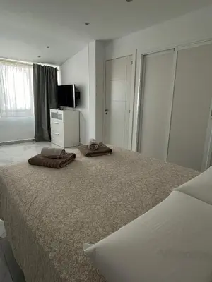 Cama o camas de una habitación en Luxury bungalow Maspalomas Gran Canaria