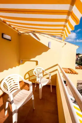 Zona de estar de Duplex Sun and Sea