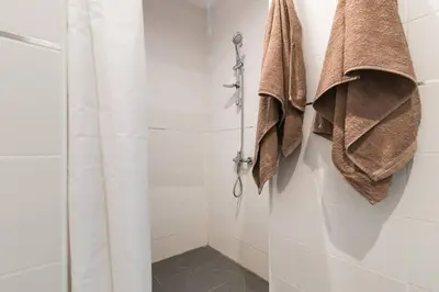 Un baño de Loft moderno y luminoso al lado de Las Canteras
