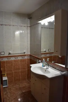 Un baño de La Fonda Aeropuerto