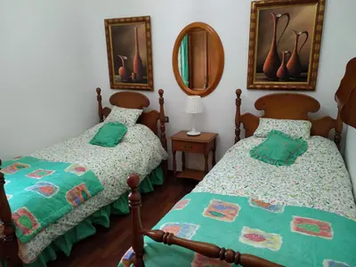 Cama o camas de una habitación en Casa Marta