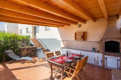 Zona de estar de Casa Jazmín