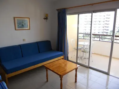 Zona de estar de Apartamentos Los Juncos II