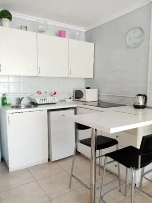 Una cocina o zona de cocina en Apartment close to Yumbo,Free parking