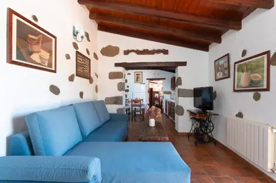 Zona de estar de Casa Rural Tinamar