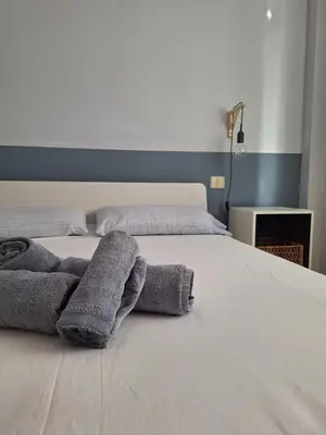 Cama o camas de una habitación en Amber House