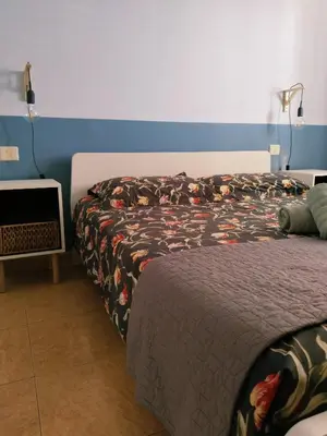 Cama o camas de una habitación en Amber House