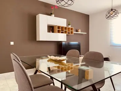 Zona de estar de A&F Comfort Modern House