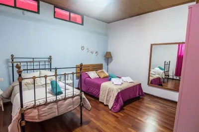 Cama o camas de una habitación en Casa Terpsicore