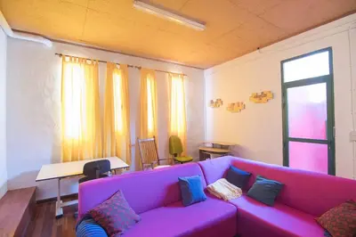 Zona de estar de Casa Terpsicore