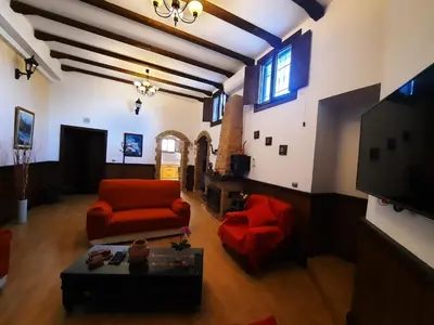Zona de estar de Casa Cueva Villa Aday