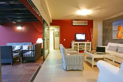 Zona de estar de Villa Salobre Master and Sun
