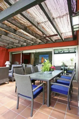 Zona de estar de Villa Salobre Master and Sun