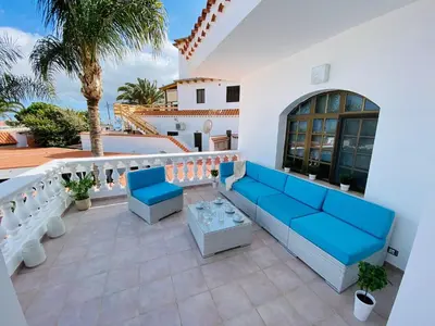 Zona de estar de Villa Carolina with private pool