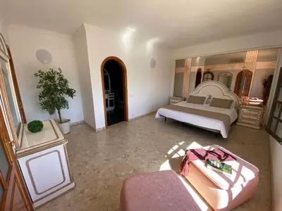 Cama o camas de una habitación en Villa Carolina with private pool