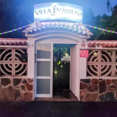 Plano de Villa Carolina with private pool
