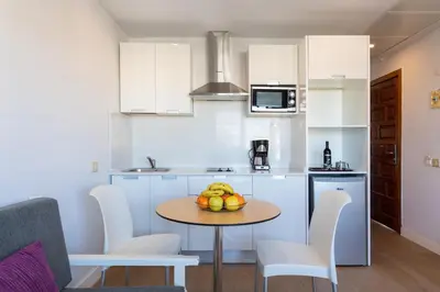 Una cocina o zona de cocina en TC Apartamentos Don Diego