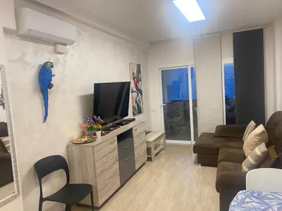 Una televisión o centro de entretenimiento en Apartamento Tobias Agaete Parque Playa del Ingles