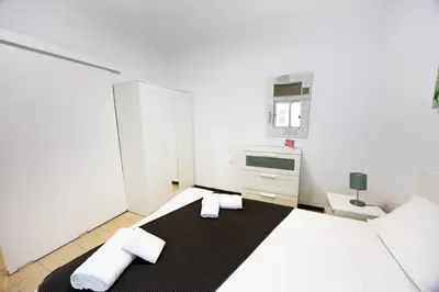 Cama o camas de una habitación en Nestor de la Torre I