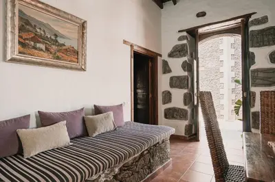 Zona de estar de Rural Suite Santiago de Tunte
