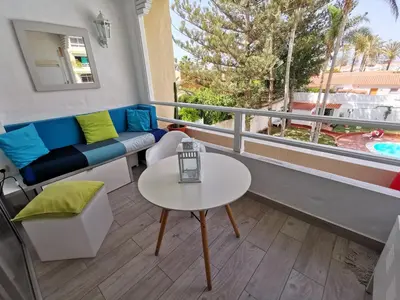 Zona de estar de KEVIN'S HOUSE - front of YUMBO center in Maspalomas - Playa del Ingles