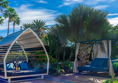 Paisaje cerca de este hotel