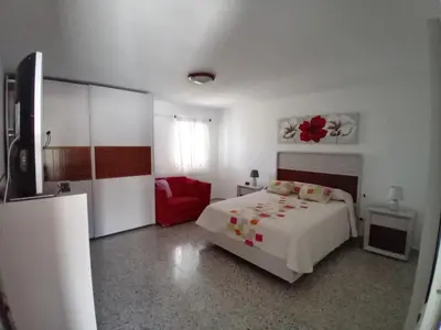 Cama o camas de una habitación en Victoria 1
