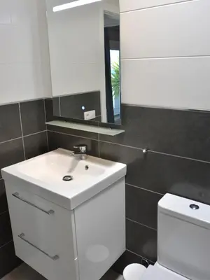 Un baño de Casa La Moringa - Holiday house close to the beach