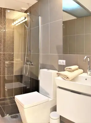 Un baño de Casa La Vista - Bungalow with fantastic sea views
