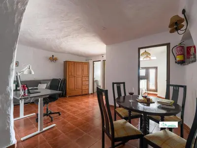 Zona de estar de Living Artenara - CAVE HOUSE & TERRACE Adults Only
