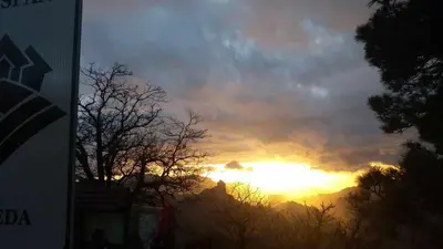 Paisaje cerca of this country house