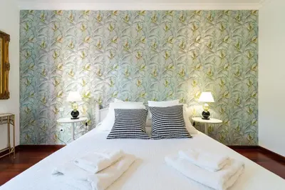 Cama o camas de una habitación en Dúplex en el centro de la ciudad