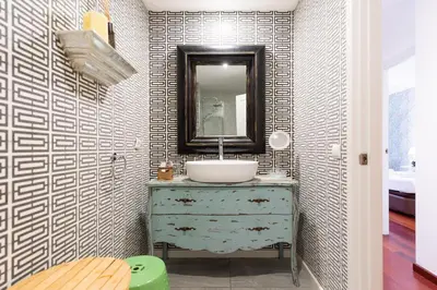 Un baño de Dúplex en el centro de la ciudad